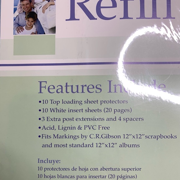 20 12x12 coordinating scrapbook pages with 10 pack refill pages - Picture 7 of 7